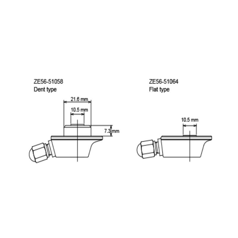 Valvula de gas de suspension trasera WP 64mm